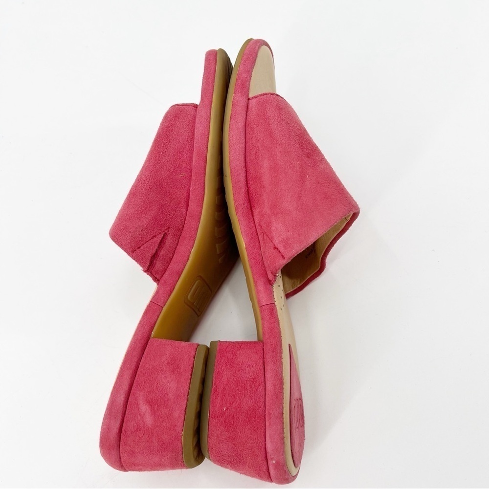 ONO Cara Pink Suede Slide Sandals Size 8M - Picture 7 of 9